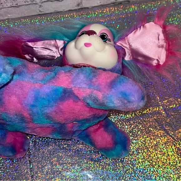 Puppy Surprise ELIZA Cotton Candy Pink Blue Purple 12 in. Plush No Puppies - Picture 15 of 16